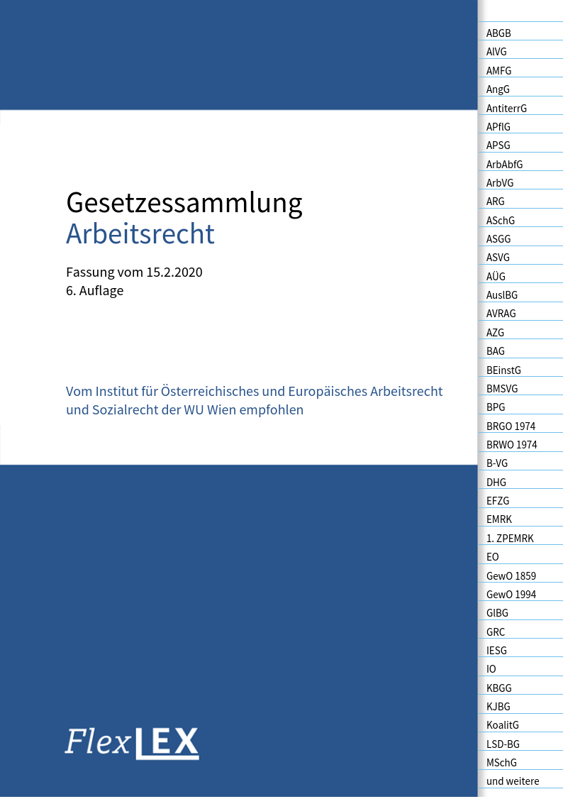 Gesetzessammlung Arbeitsrecht