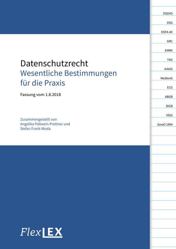 Datenschutzrecht – Wesentliche Bestim­mungen für die Praxis